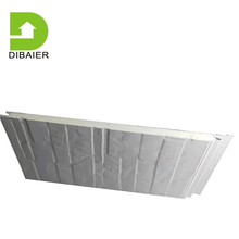 Metal polyurethane insulation board to decorative prefabricated house